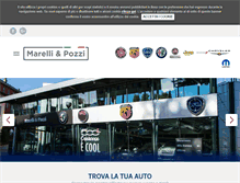 Tablet Screenshot of marelliepozzi.com